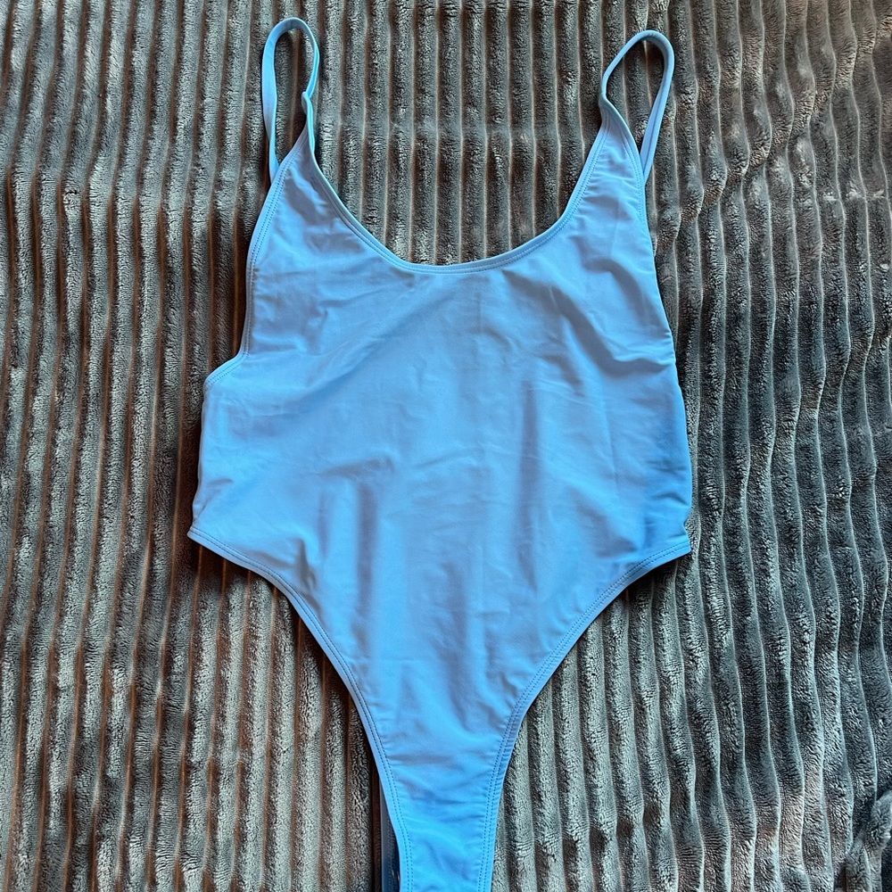 Fabletics Blue One Piece Swimsuit
